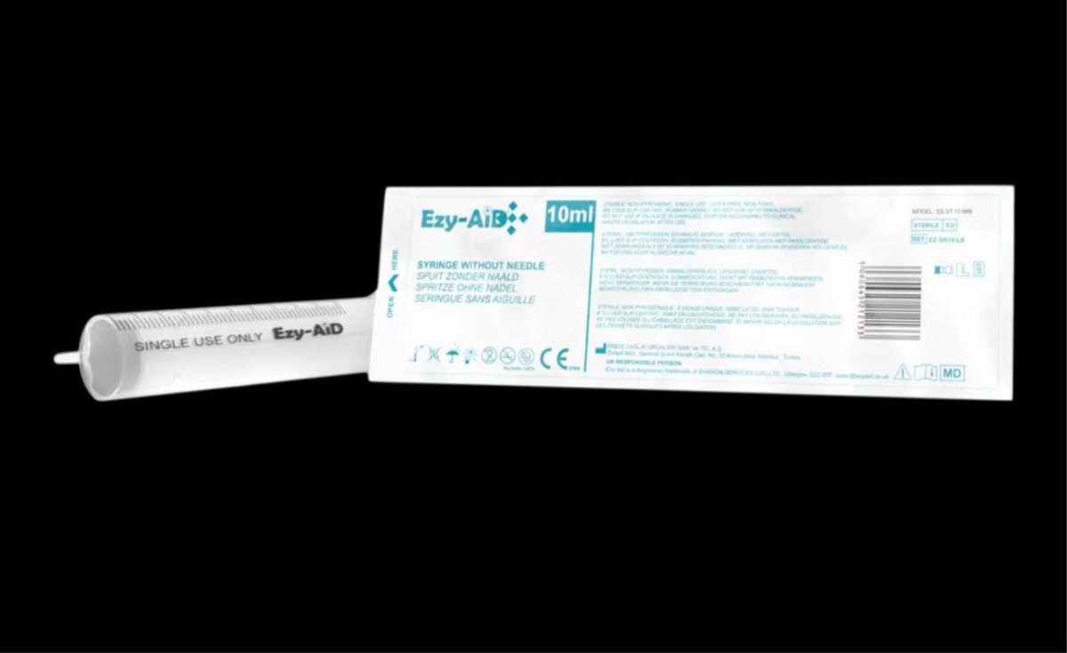 10ml Feeding / Dosing / Culture Syringe (Individually Sealed) - Tools - Jack's Aquatics - UK Bred Live Feed